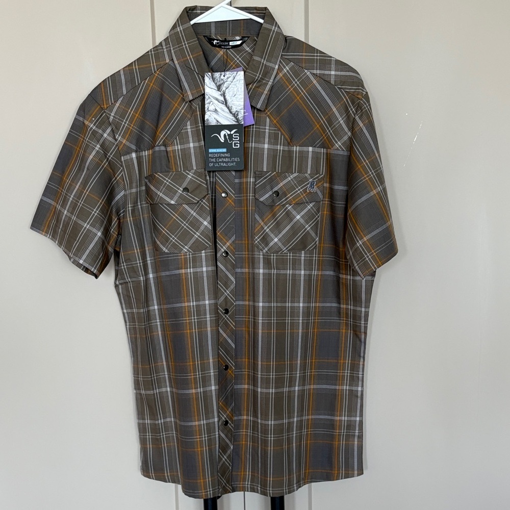 Men's Stone Glacier Breaks Snap SS